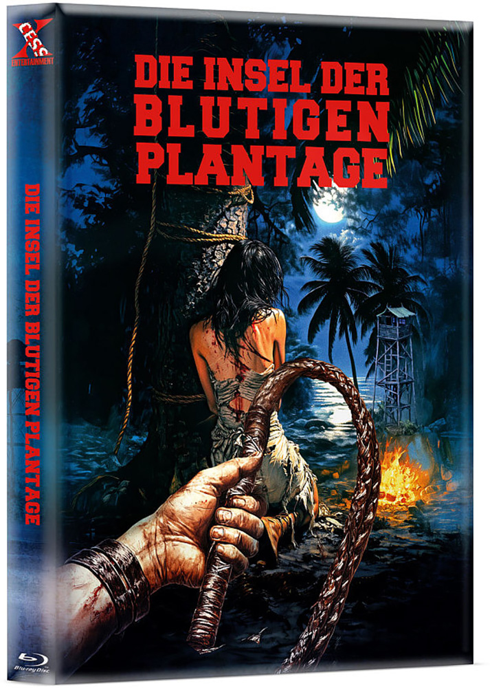 INSEL DER BLUTIGEN PLANTAGE, DIE (Blu-Ray+DVD) - Cover A - Mediabook (Wattiert) - Limited 222 Edition