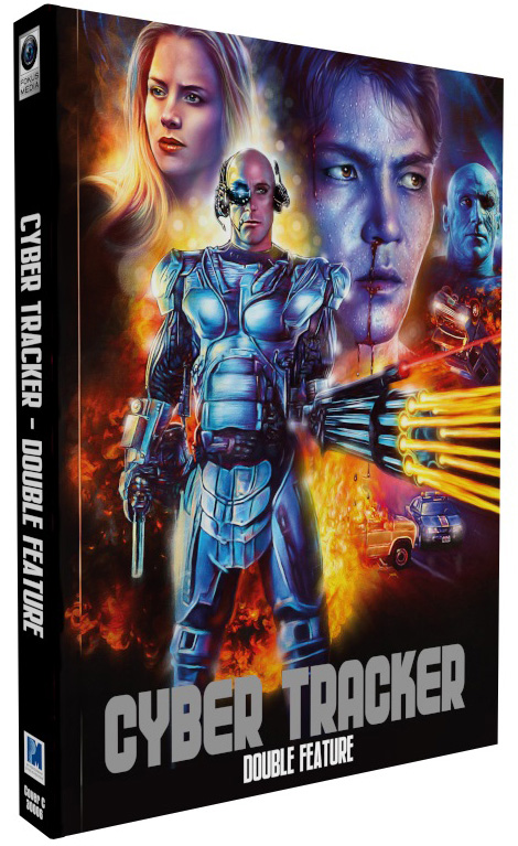 CYBER TRACKER - Double Feature (Blu-Ray) (2Discs) - Mediabook (Wattiert) - Limited 111 Edition