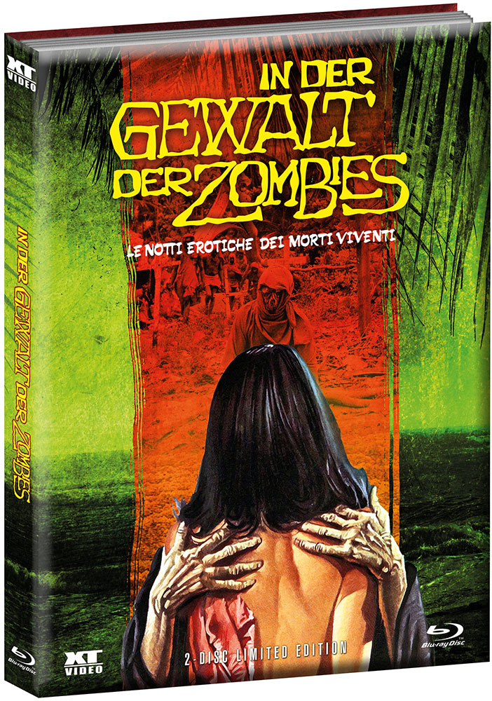 IN DER GEWALT DER ZOMBIES (Blu-Ray+DVD) - Mediabook (Wattiert) - Limited 666 Edition