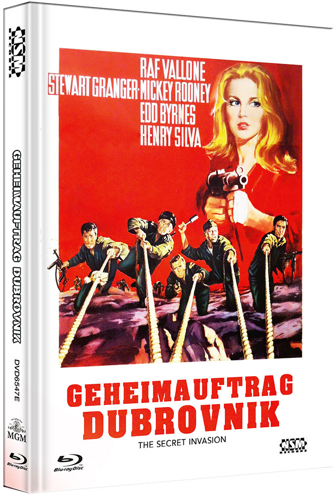 GEHEIMAUFTRAG DUBROVNIK (SECRET INVASION) (Blu-Ray+DVD) - Cover E - Mediabook - Limited 111 Edition GEHEIMAUFTRAG DUBROVNIK (SECRET INVASION) (Blu-Ray+DVD) - Cover E - Mediabook - Limited 111 Edition