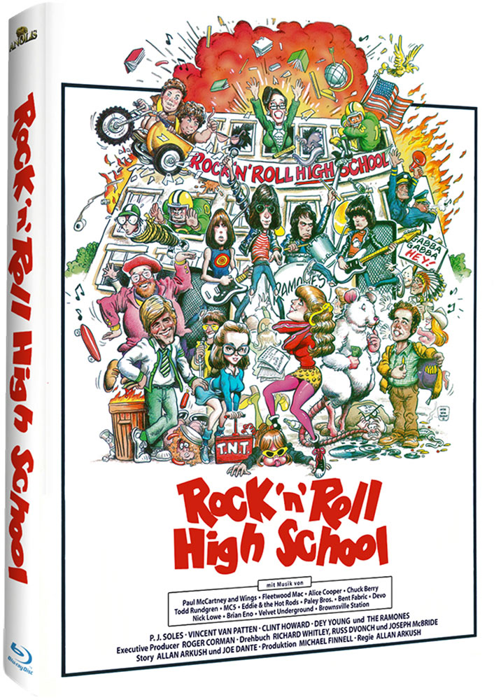 ROCK N ROLL HIGHSCHOOL (Blu-Ray) - Mediabook