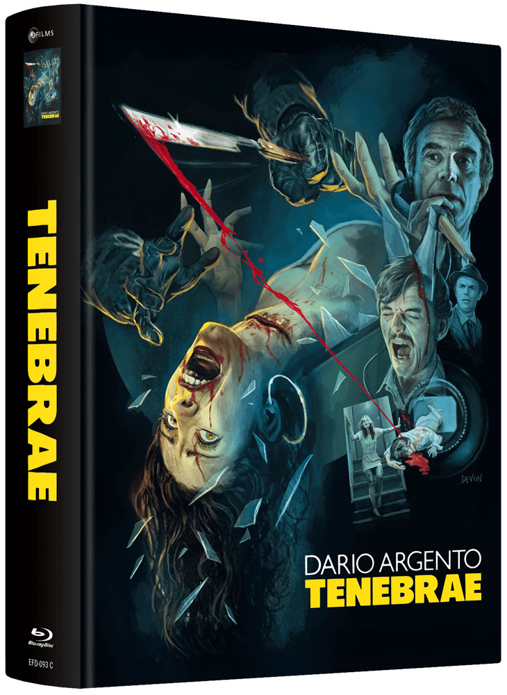 TENEBRAE (TENEBRE) (Blu-Ray+DVD) - Cover C - Mediabook - Limited 222 Edition