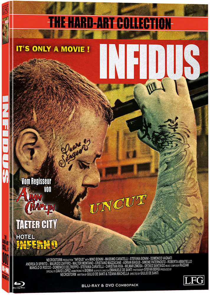 INFIDUS (Blu-Ray+DVD) - Cover A - Mediabook - Limited 500 Edition - Hard Art Collection
