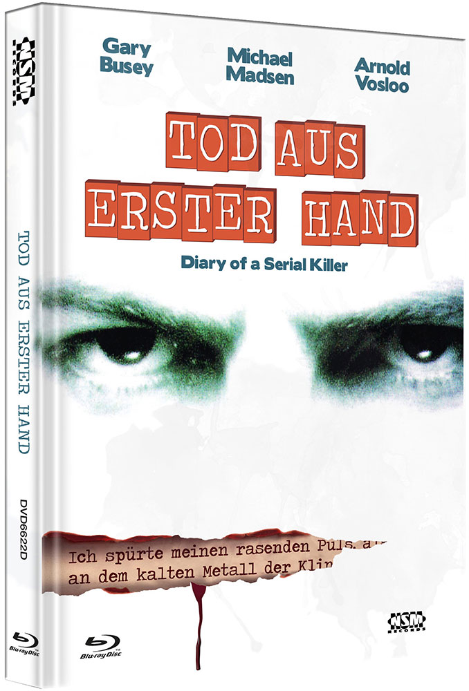 DIARY OF A SERIAL KILLER (BD+DVD) - Cover D - Mediabook -Limited 99 Edition - 2K Remastered - Uncut