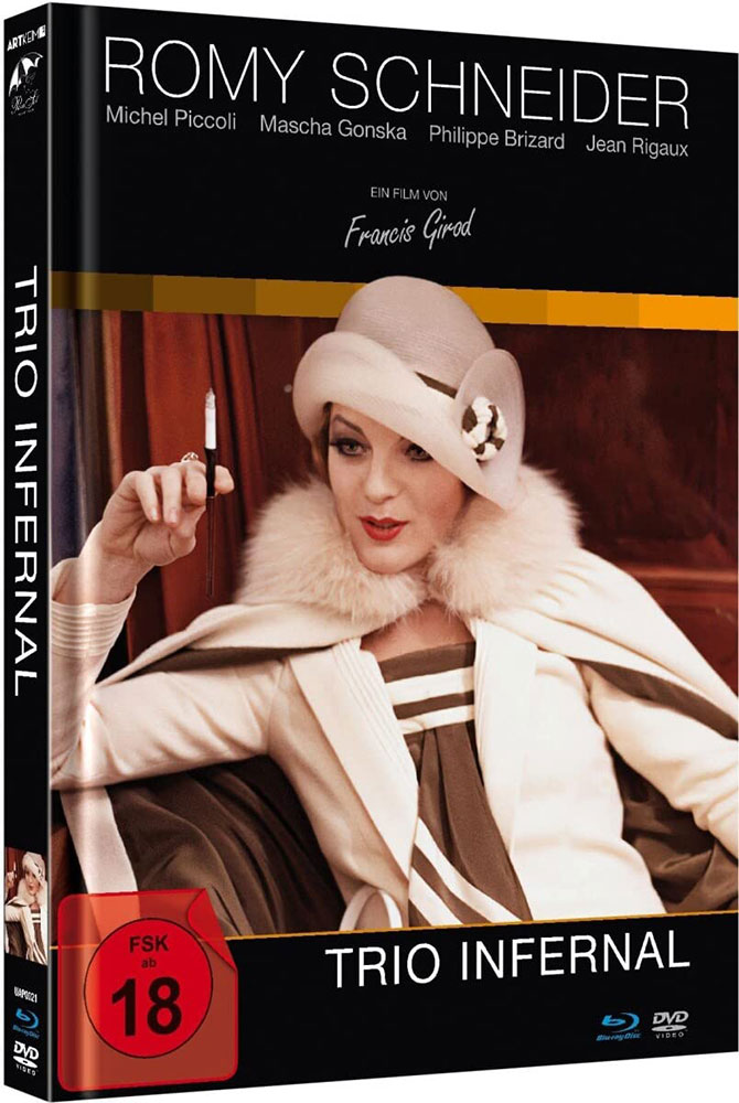 TRIO INFERNAL (Blu-Ray+DVD) - Mediabook - Kinofassung & Langfassung - Romy Schneider