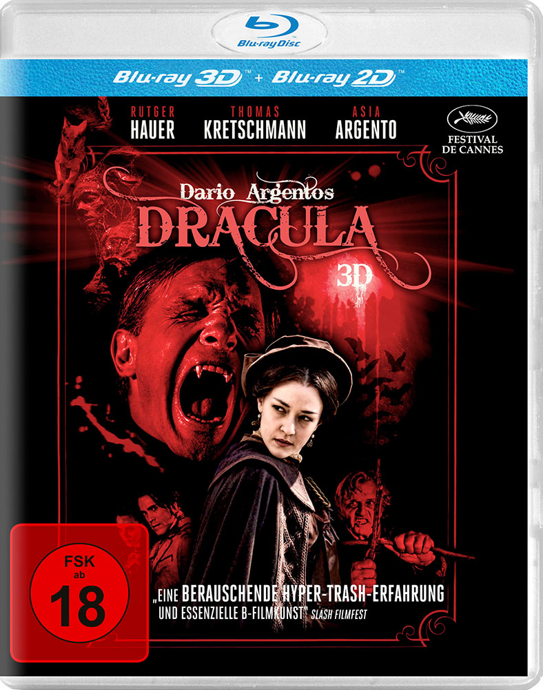 DRACULA (Blu-Ray 3D) - 2D &3D Version - Dario Argentos - Uncut