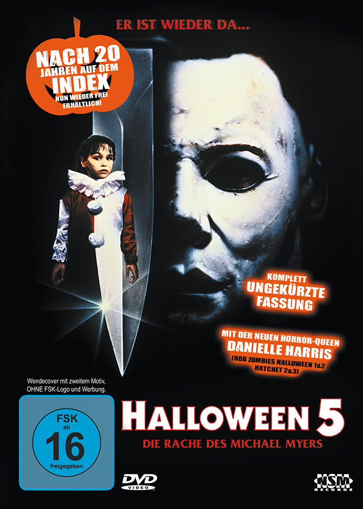 HALLOWEEN 5 - Uncut (Neuauflage)