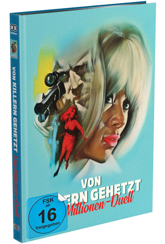 VON KILLERN GEHETZT - DAS MILLIONEN-DUELL (Blu-Ray+DVD) - Cover B - Mediabook - Limited Edition