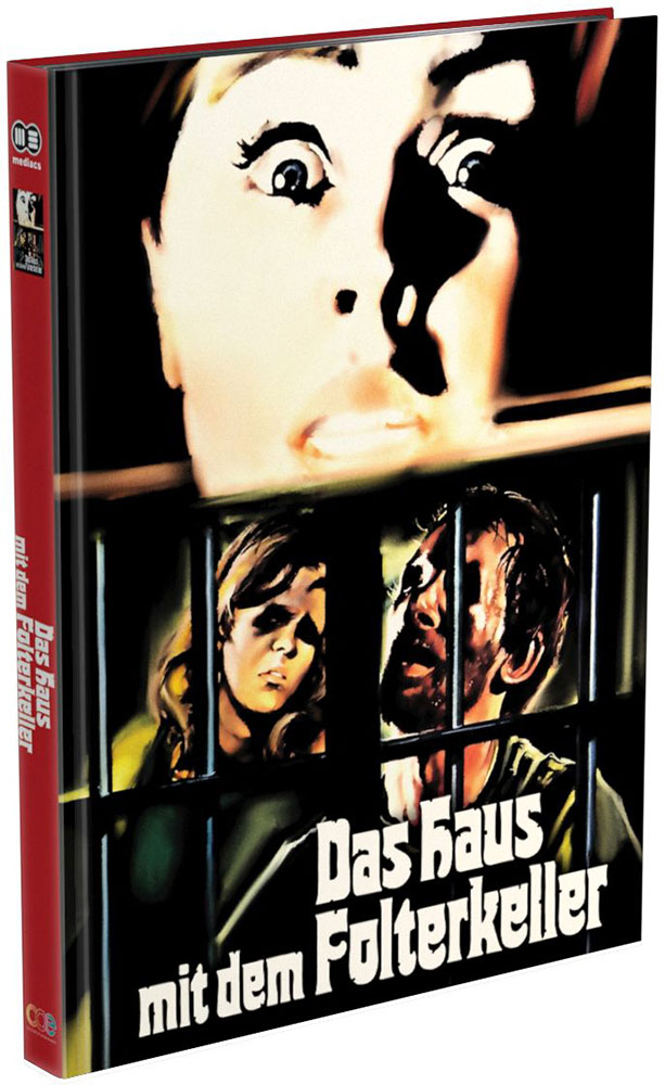 HAUS MIT DEM FOLTERKELLER, DAS (Blu-Ray+DVD) - Cover C - Mediabook - Limited 125 Edition - Uncut