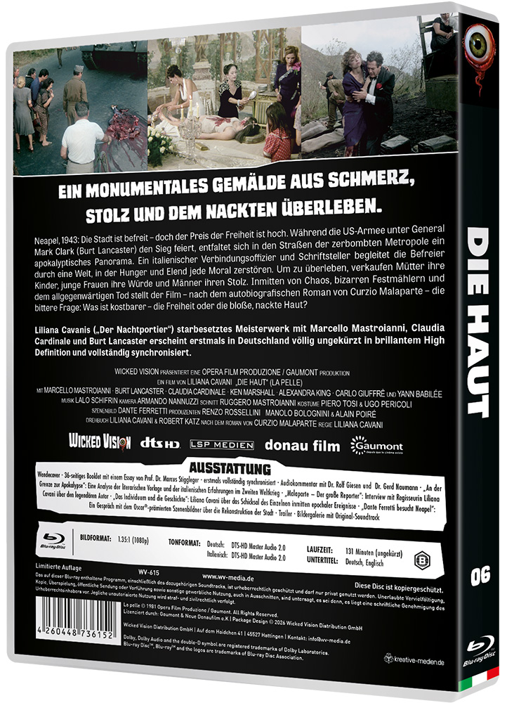 HAUT, DIE (Blu-Ray) - Limited 1500 Edition - Italo Cinema Collection #06