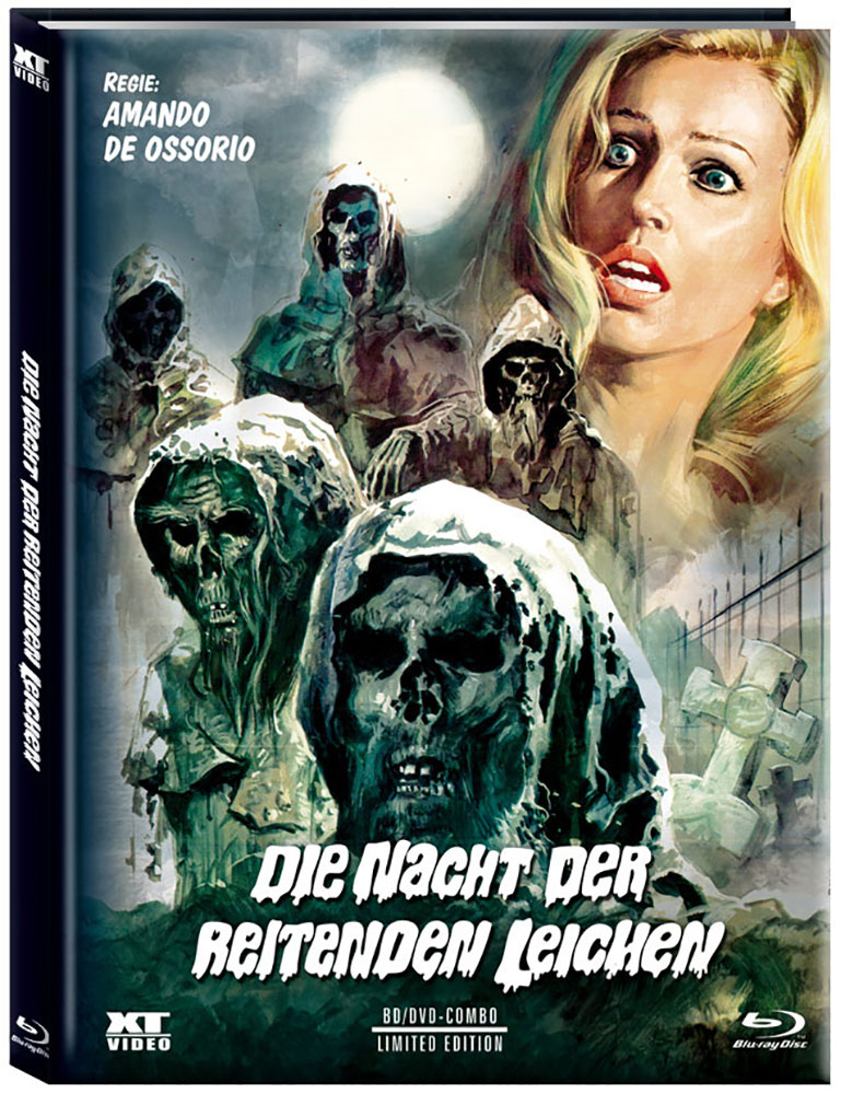NACHT DER REITENDEN LEICHEN, DIE (Blu-Ray+DVD) - Cover C - Mediabook - Limited 333 Edition