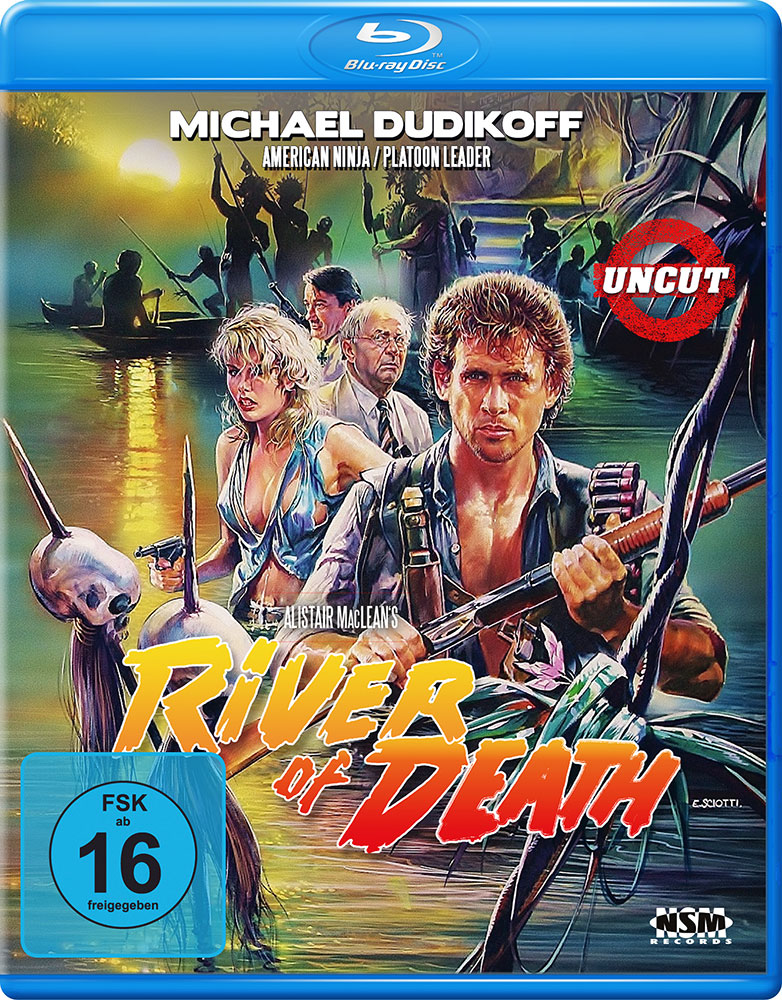 RIVER OF DEATH (Blu-Ray) - Uncut - Michael Dudikoff