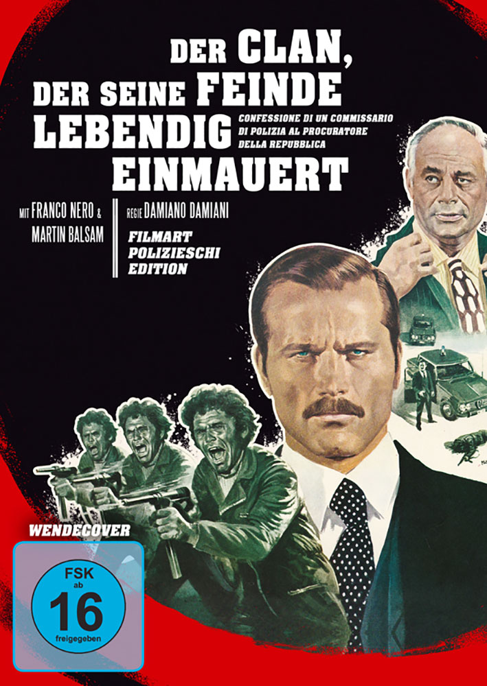 CLAN, DER SEINE FEINDE LEBENDIG EINMAUERT, DER (Blu-Ray+DVD) - Polizieschi Edition # 13