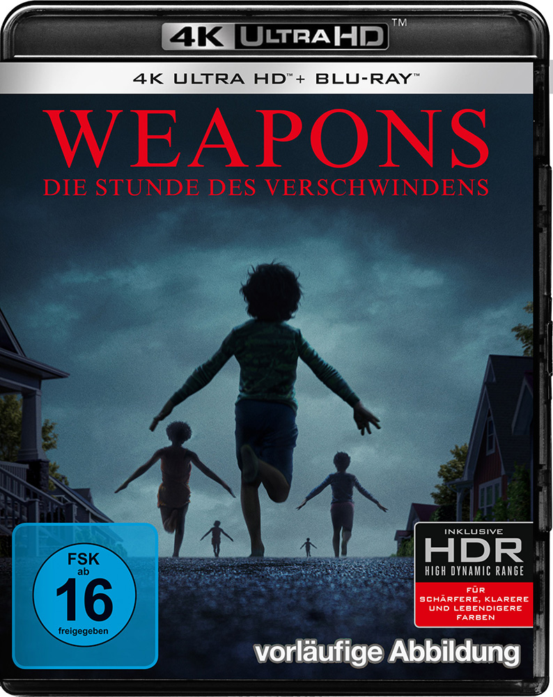 WEAPONS - DIE STUNDE DES VERSCHWINDENS (4K-UHD+Blu-Ray)