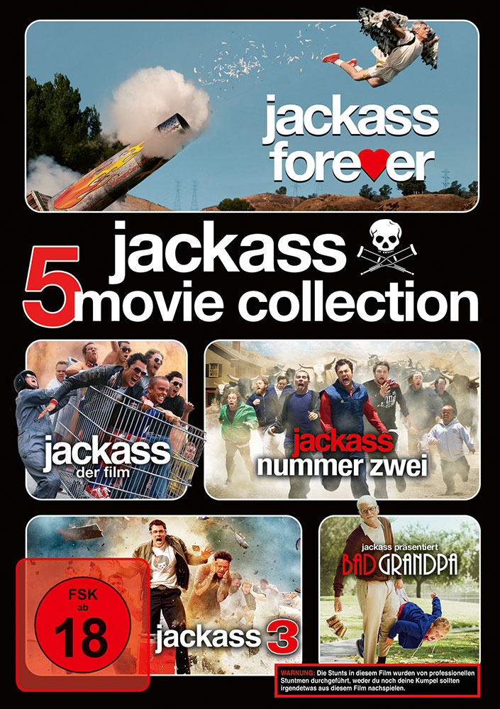 JACKASS - 5-Movie Collection (5DVD)