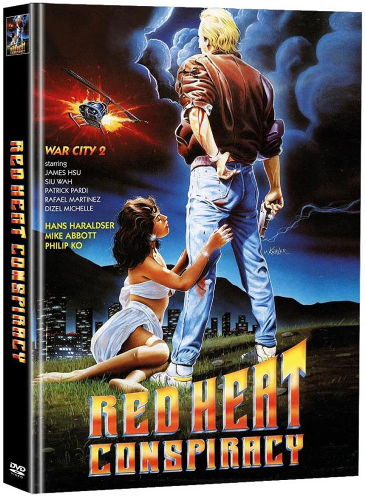 WAR CITY 2 - RED HEAT CONSPIRACY (2DVD) - Cover A - Mediabook - Limited 111 Edition
