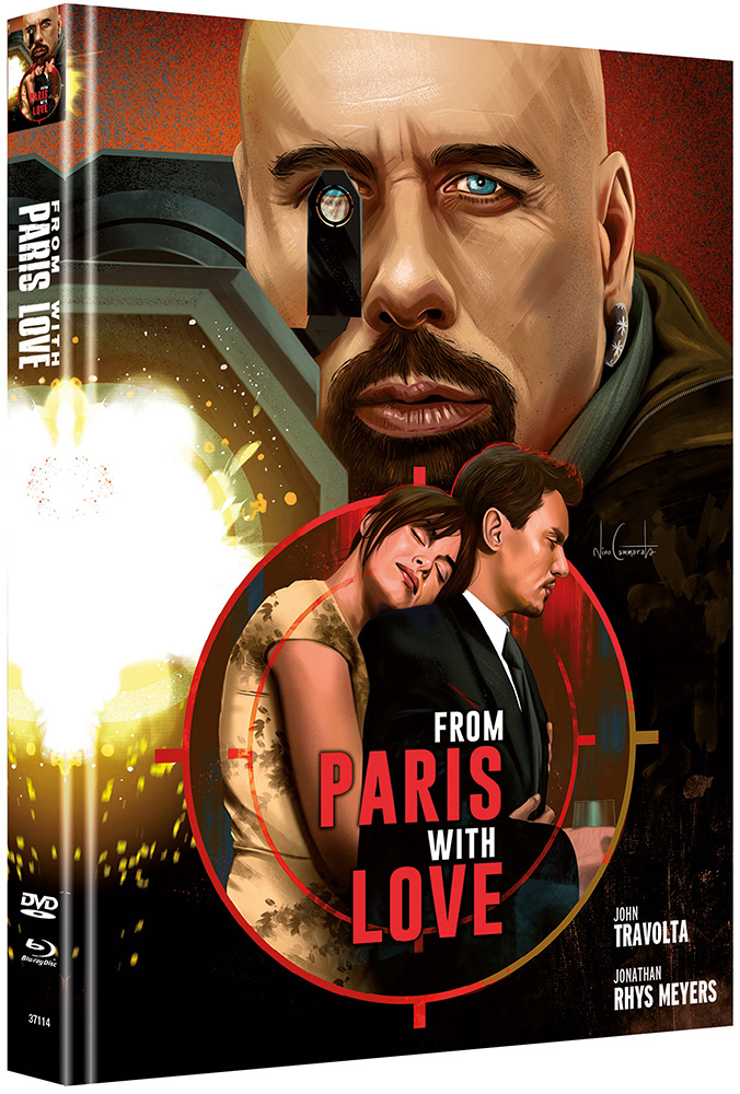 FROM PARIS WITH LOVE (Blu-Ray+DVD) - Cover B - Mediabook - Limited 333 Edition