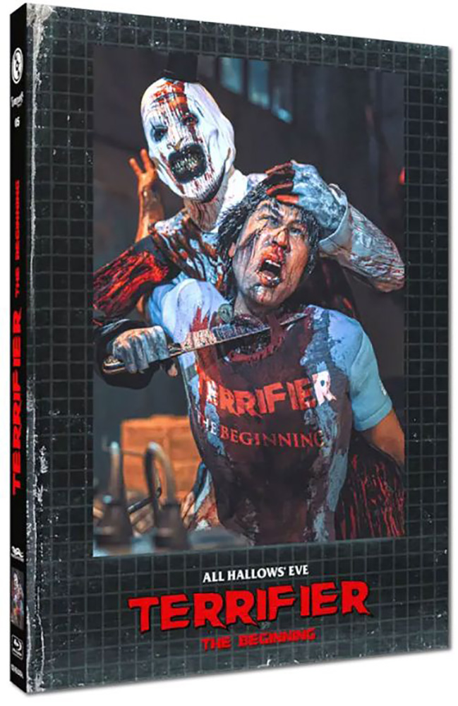 TERRIFIER - THE BEGINNING (Blu-Ray) - Cover L - Mediabook mit Lenticular Cover - Limited 666 Edition