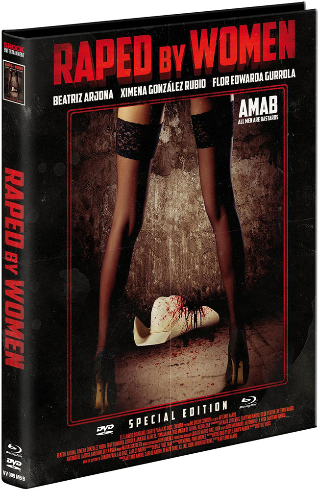 RAPED BY WOMEN (Blu-Ray+DVD) - Cover B - Mediabook