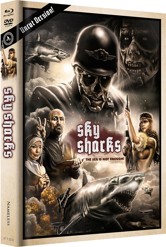 SKY SHARKS (Blu-Ray+DVD) (4Discs) - Cover C - Mediabook - Limited 500 Edition