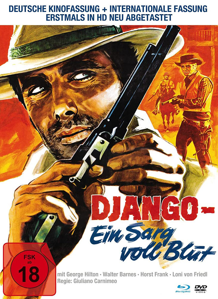 DJANGO - EIN SARG VOLL BLUT - 2 Filmfassungen