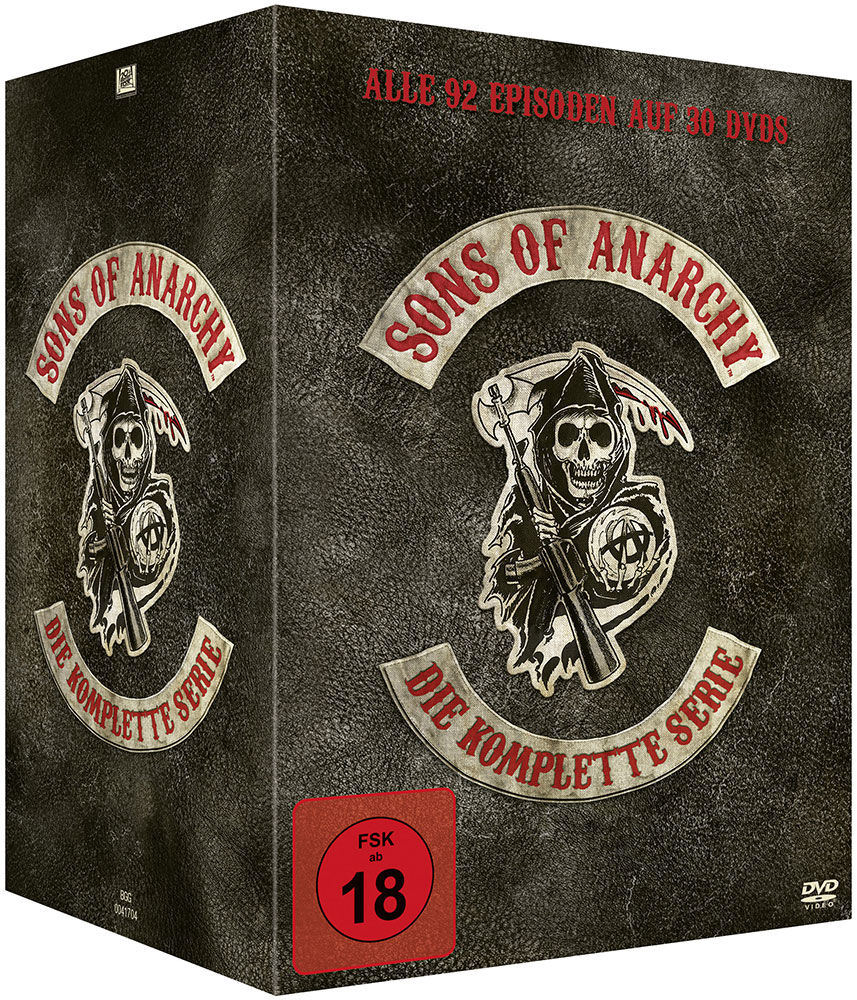SONS OF ANARCHY - Die komplette Serie (30DVD)