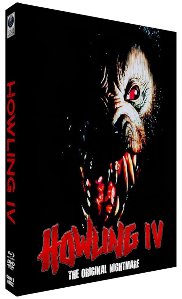HOWLING 4 - THE ORIGINAL NIGHTMARE (Blu-Ray+DVD) - Cover B - Mediabook - Limited 222 Edition - Uncut