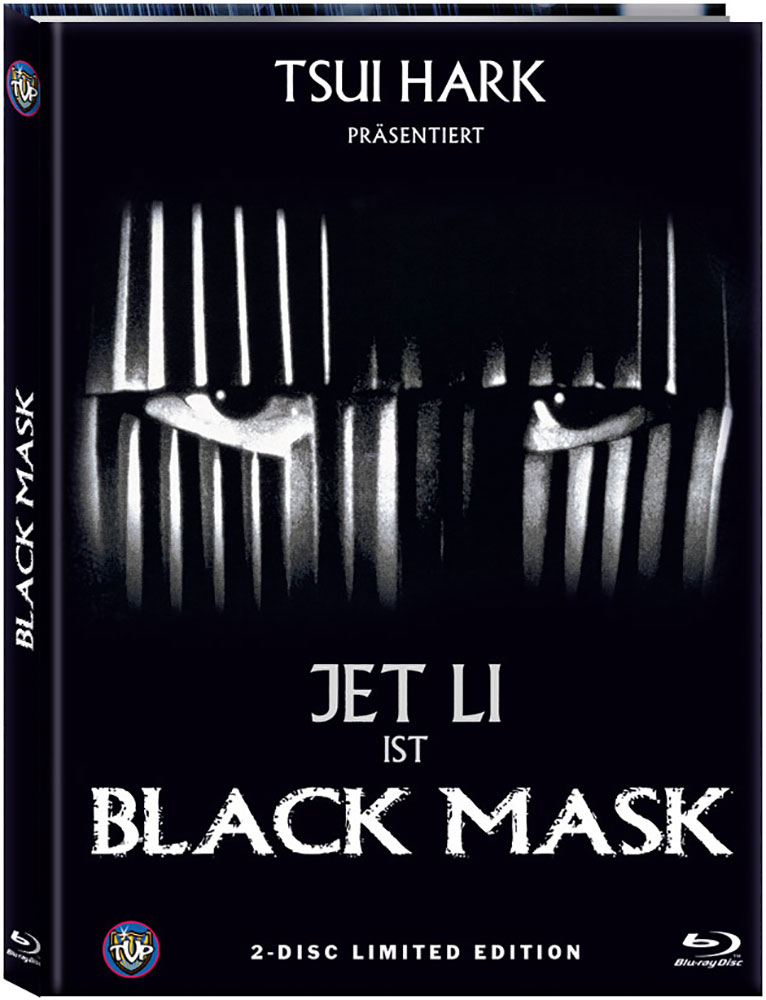 BLACK MASK (Blu-Ray+DVD) - Internationale Schnittfassung - Cover B - Mediabook -Limited 333 Edition
