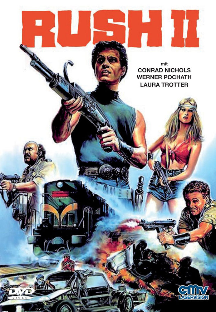 RUSH 2 / 1994 - NUR DIE STARKEN ÜBERLEBEN (Double Feature) - Cover A - kleine Hartbox - Uncut