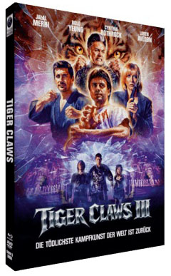 TIGER CLAWS III (TIGERKRALLE III) (Blu-Ray+DVD) - Cover A - Mediabook - Limited 111 Edition