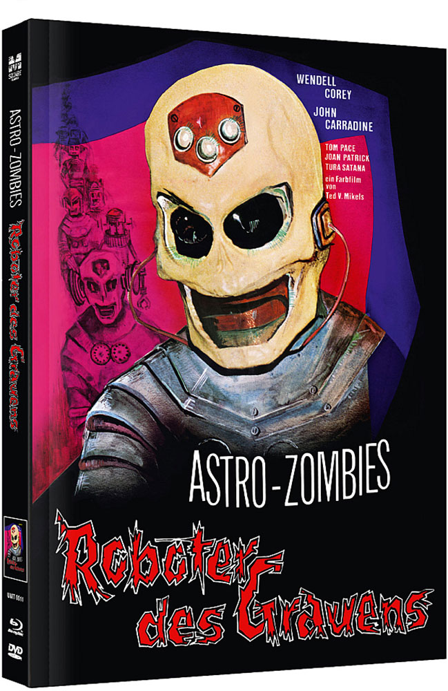 ASTRO ZOMBIES - ROBOTER DES GRAUENS (Blu-Ray+DVD) - Mediabook - Limited Edition