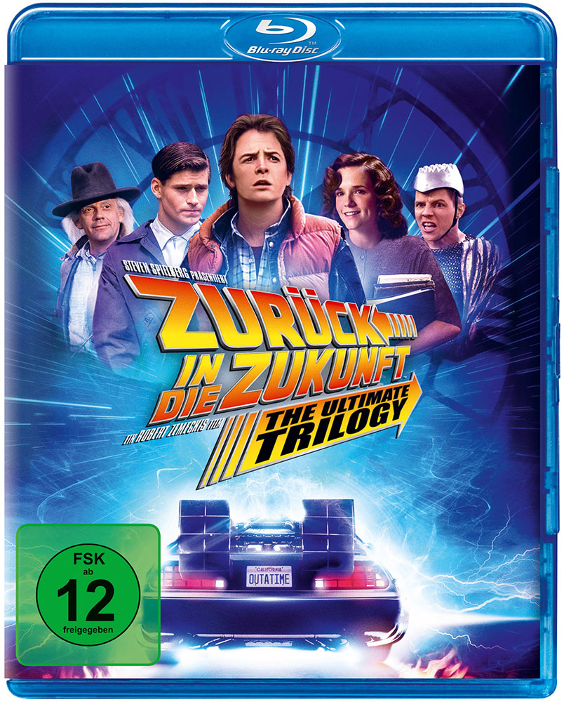 ZURÜCK IN DIE ZUKUNFT 1-3 (Blu-Ray) - 4K Remastered