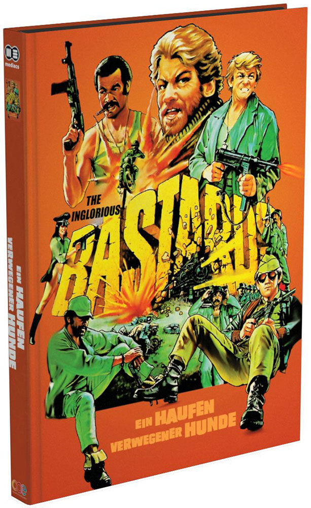 EIN HAUFEN VERWEGENER HUNDE (Blu-Ray+DVD) - Cover F - Mediabook - Limited 250 Edition - 2K Remastered - Uncut