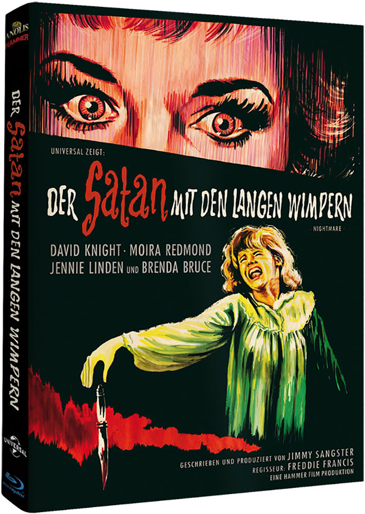 SATAN MIT DEN LANGEN WIMPERN, DER (Blu-Ray) - Cover A - Mediabook