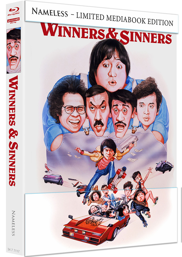 WINNERS & SINNERS (4K UHD+Blu-Ray) - Cover B - Mediabook - Limited 500 Edition