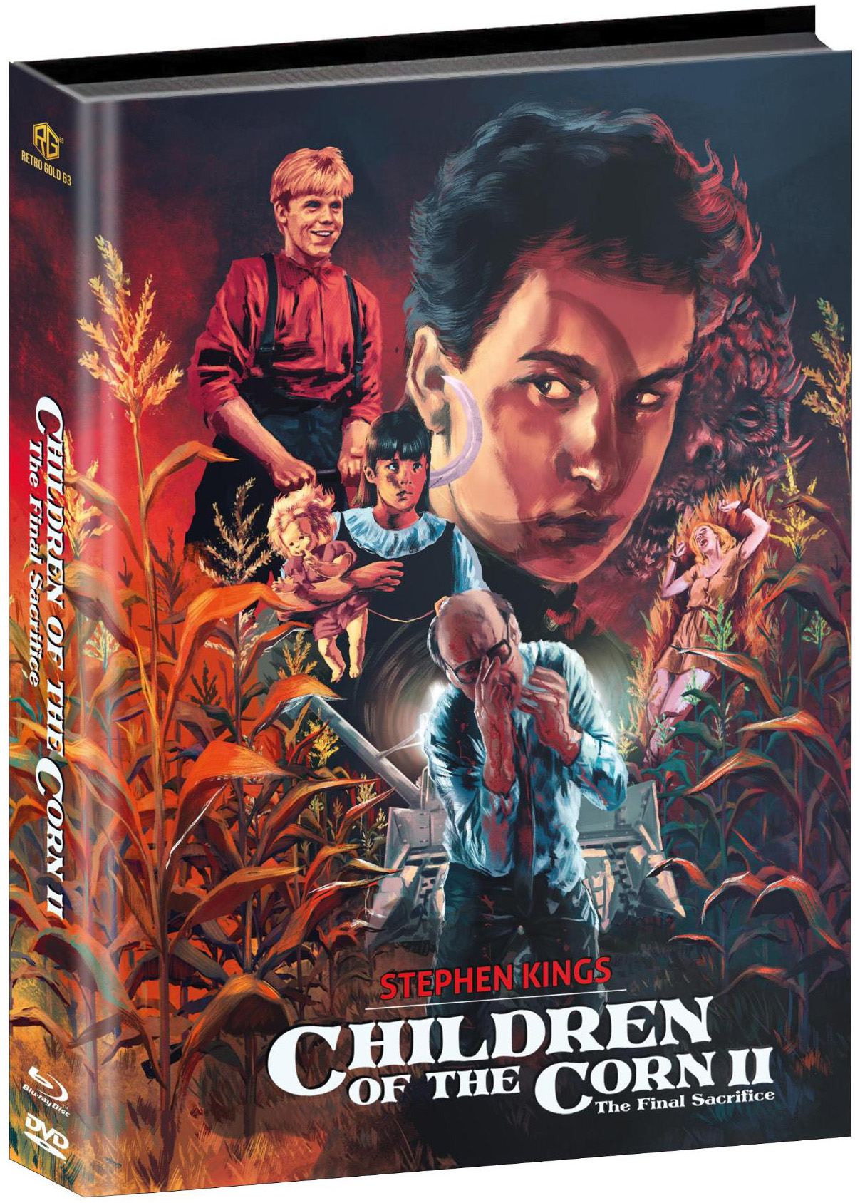 KINDER DES ZORNS 2 (Blu-Ray+DVD) - Mediabook (Wattiert) - Limited 200 Edition