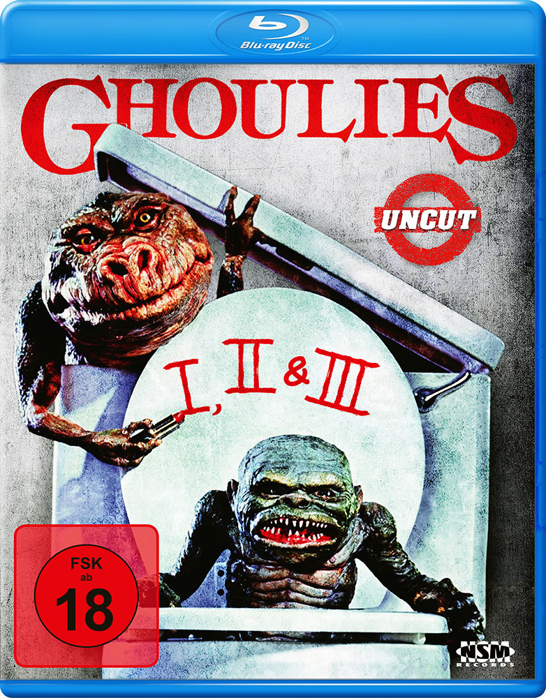 GHOULIES 1-3 (Blu-Ray) - Triple Feature - Uncut