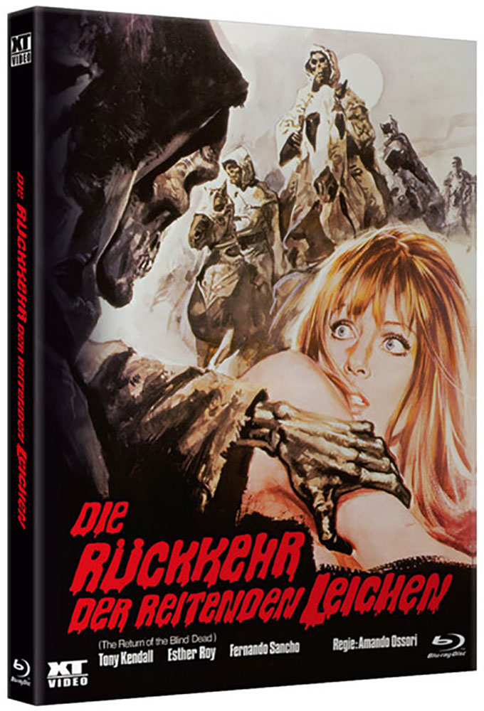 RÜCKKEHR DER REITENDEN LEICHEN, DIE (Blu-Ray) - HD Kultbox - Limited 250 Edition