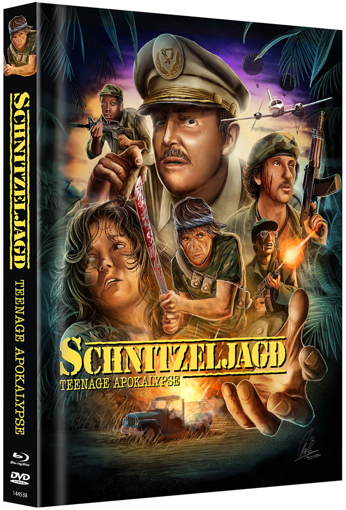 SCHNITZELJAGD - TEENAGE APOKALYPSE (Blu-Ray+DVD) - Cover C - Mediabook - Limited 250 Edition