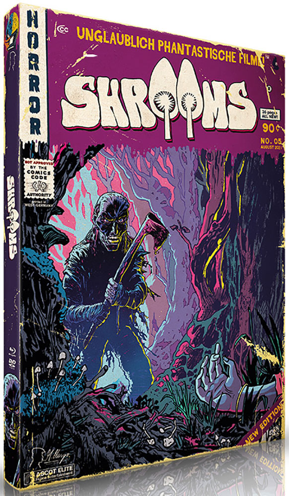 SHROOMS - IM RAUSCH DES TODES (Blu-Ray+DVD) - Mediabook - Limited 222 Edition