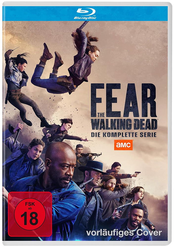 FEAR THE WALKING DEAD - Die komplette Serie (Blu-Ray) (30Discs)