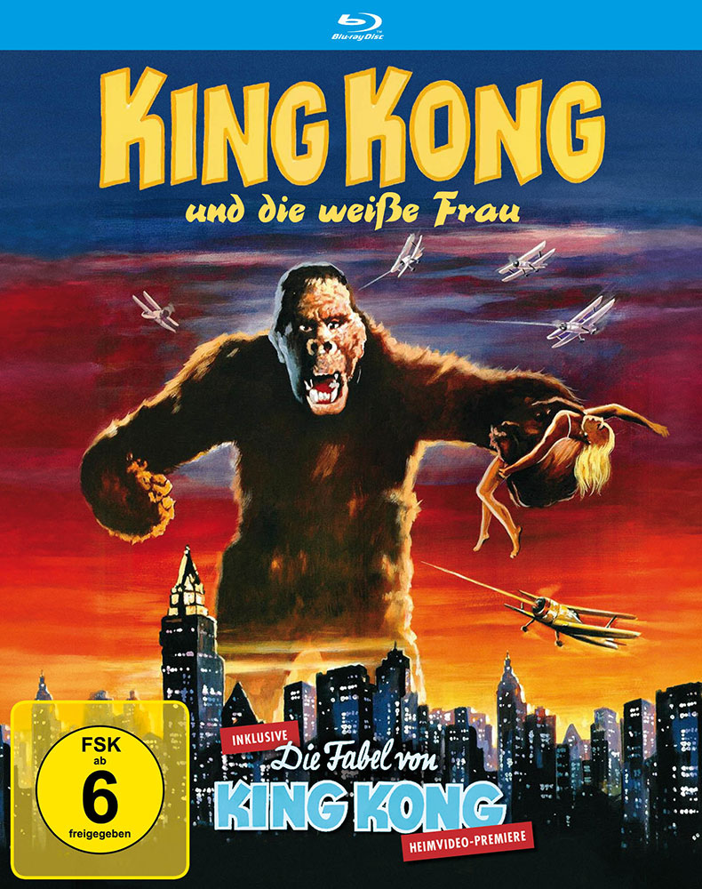 KING KONG UND DIE WEISSE FRAU (1933) (s/w) (Blu-Ray)