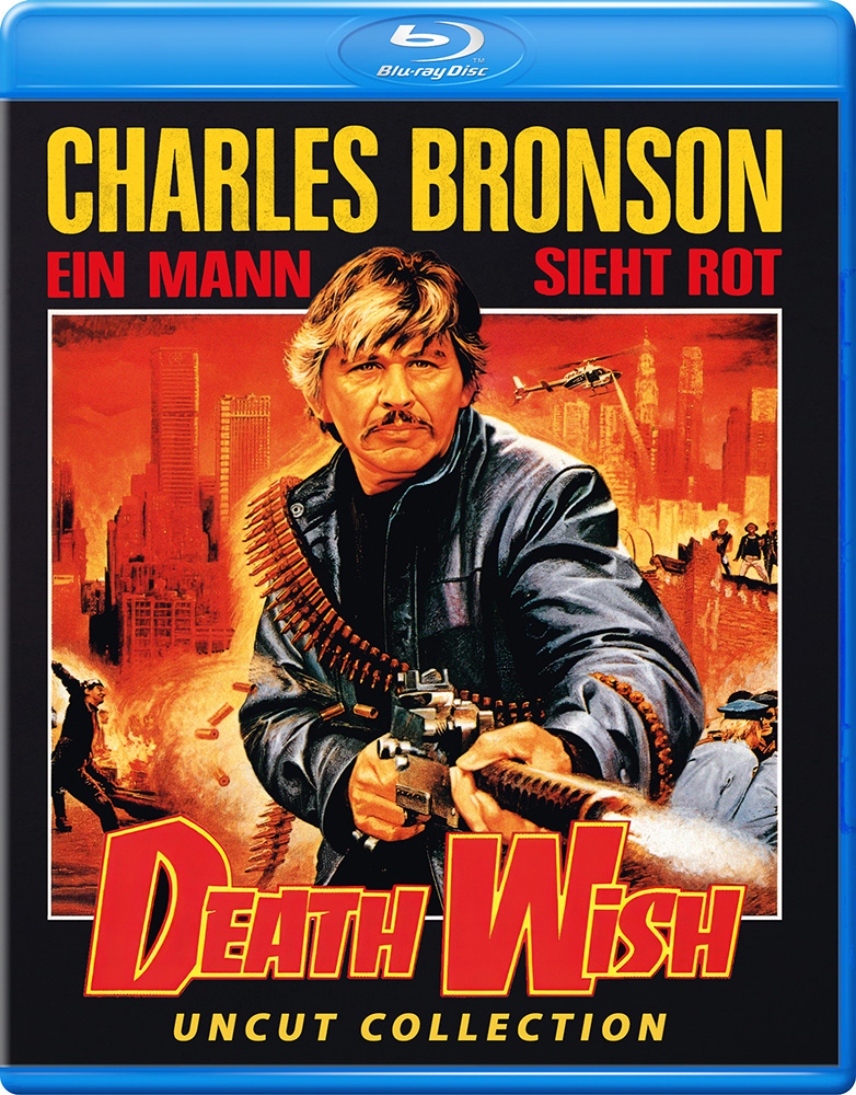 DEATH WISH 1-5 (Blu-Ray) (5Discs) - Uncut Collection
