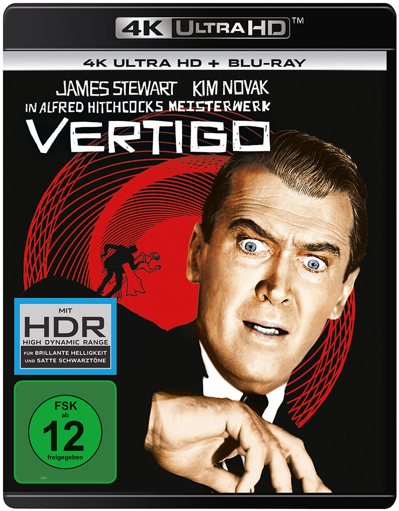 VERTIGO (4K UHD+Blu-Ray) - Alfred Hitchcock