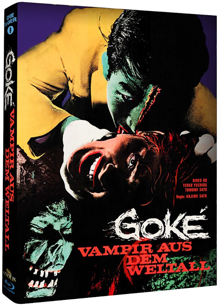 GOKÉ - DER VAMPIR AUS DEM ALL (Blu-Ray) - Cover A - Mediabook - Limited Edition