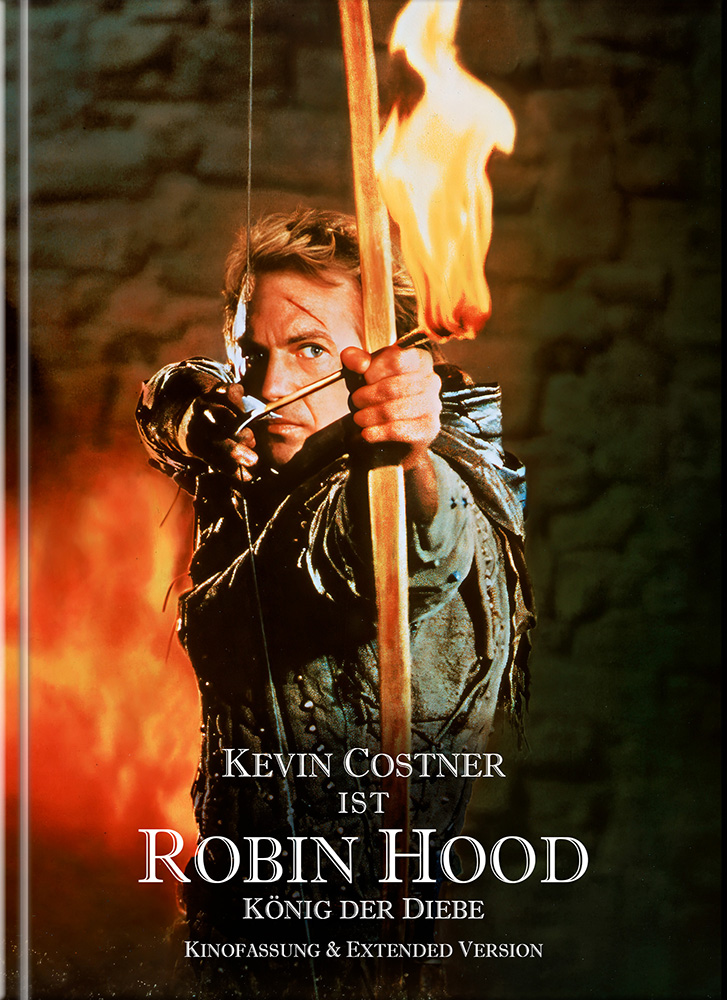 ROBIN HOOD - KÖNIG DER DIEBE (4K UHD+2Blu-Rays) - Cover A - Mediabook - Limited Edition