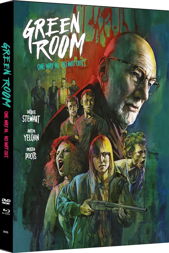 GREEN ROOM (Blu-Ray+DVD) - Cover A - Mediabook - Limited 333 Edition