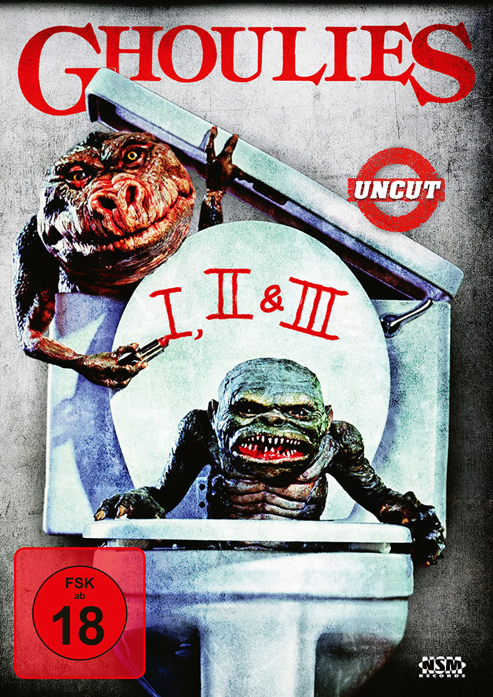 GHOULIES 1-3 (3DVD) - Triple Feature - Uncut