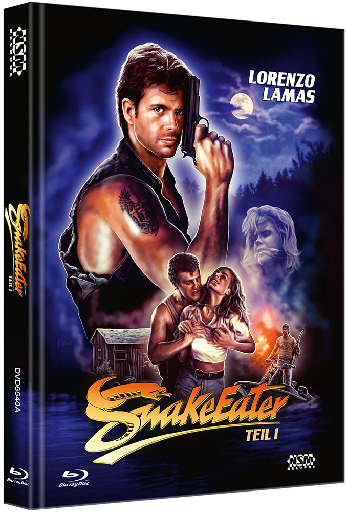 SNAKE EATER 1 (Blu-Ray+DVD) - Cover A - Mediabook - Limited 333 Edition - Uncut