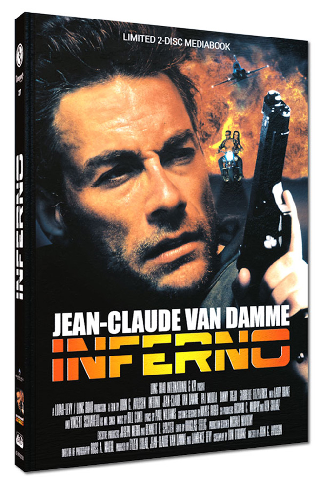 INFERNO (Blu-Ray+DVD) - Cover A - Mediabook - Limited 222 Edition